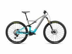 Orbea Rise H10 Mouse Grey - Sky Blue