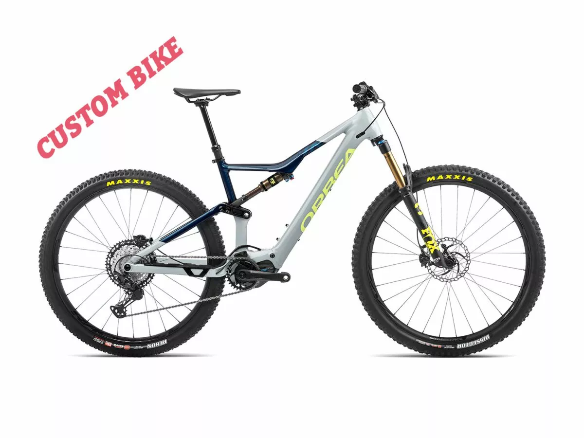 Orbea Rise H10 Iceberg Grey - Moondust Blue CUSTOM BIKE