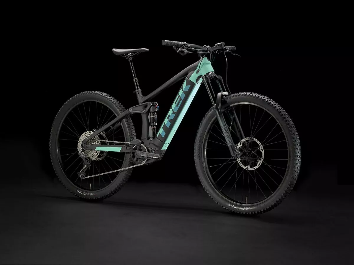 Trek Rail 5 500Wh Matte Trek Black - Miami Green – Bild 4